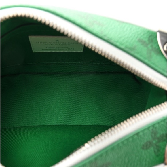 Louis Vuitton x Virgil Abloh Vintage Green Monogram Mini Soft Trunk - Picture 7 of 14